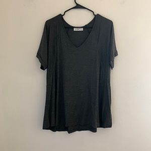 NWOT Carly Jean Los Angeles v neck tee